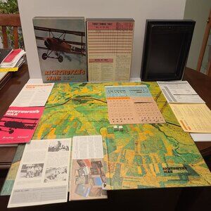 Richthofen's War Avalon Hill 1972 Bookcase Game WWII